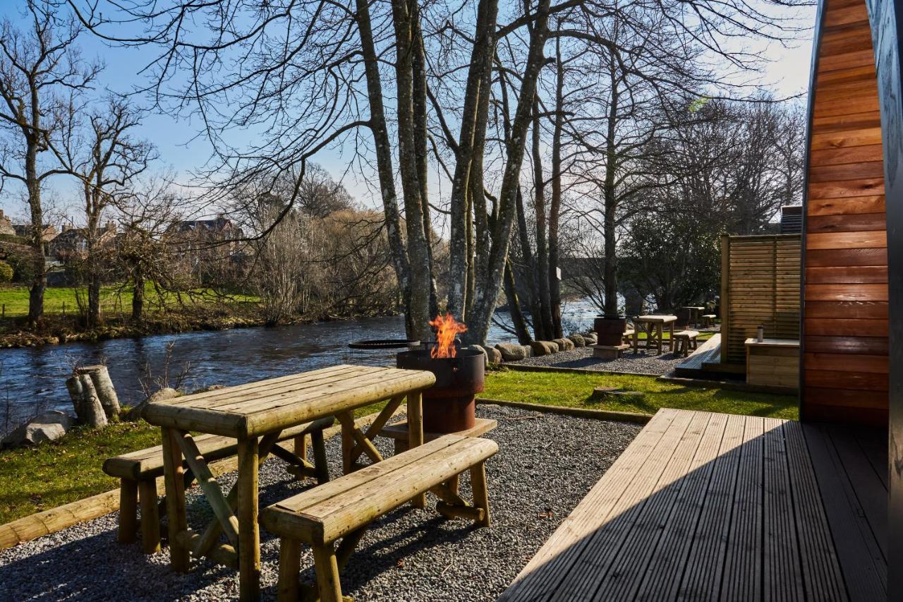 Braidhaugh Holiday Lodge And Glamping Park Crieff Exterior foto
