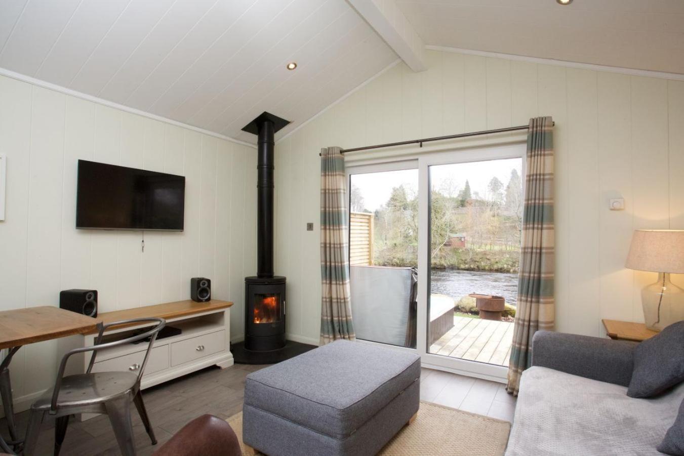 Braidhaugh Holiday Lodge And Glamping Park Crieff Exterior foto